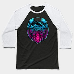 Cyberpunk Gamer Baseball T-Shirt